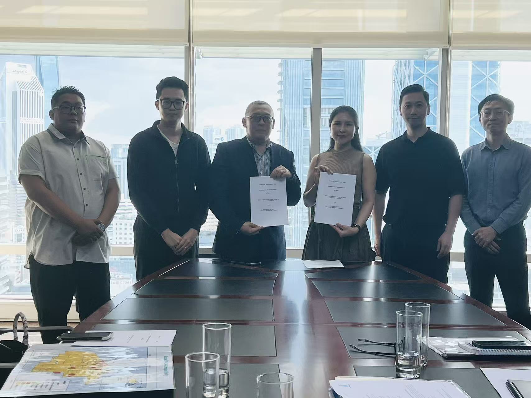 MOU signing for a Malaysia gas field development project — exploratory commercial engagement with regional upstream counterparties.